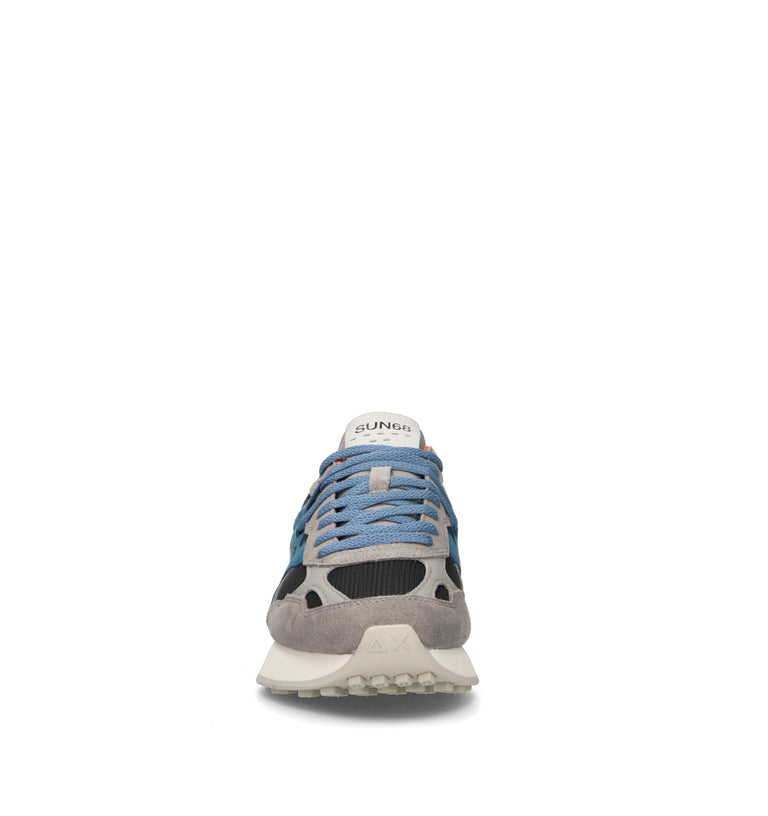 SUN68 Sneaker uomo grigia/azzurra