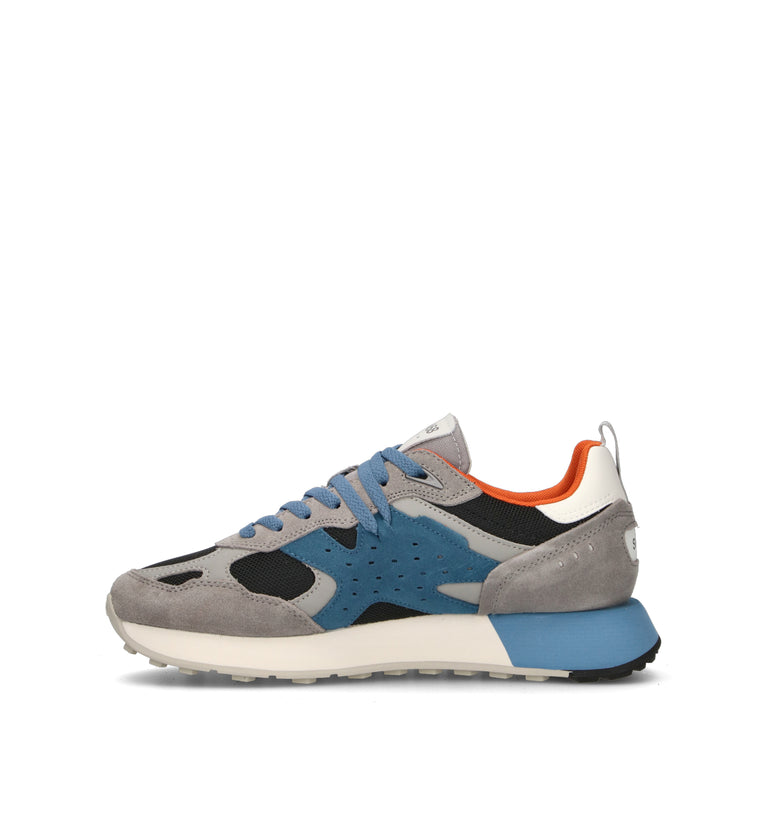 SUN68 Sneaker uomo grigia/azzurra