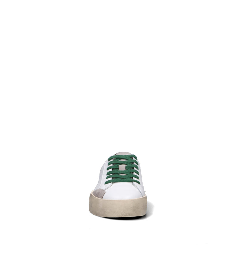 SUN68 Sneaker uomo bianca in pelle