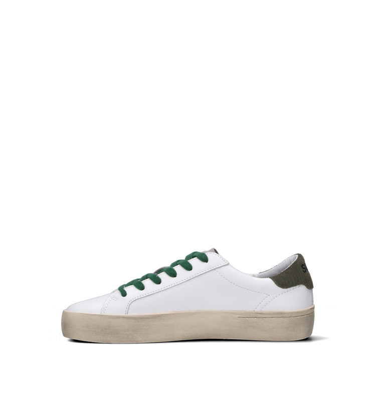 SUN68 Sneaker uomo bianca in pelle