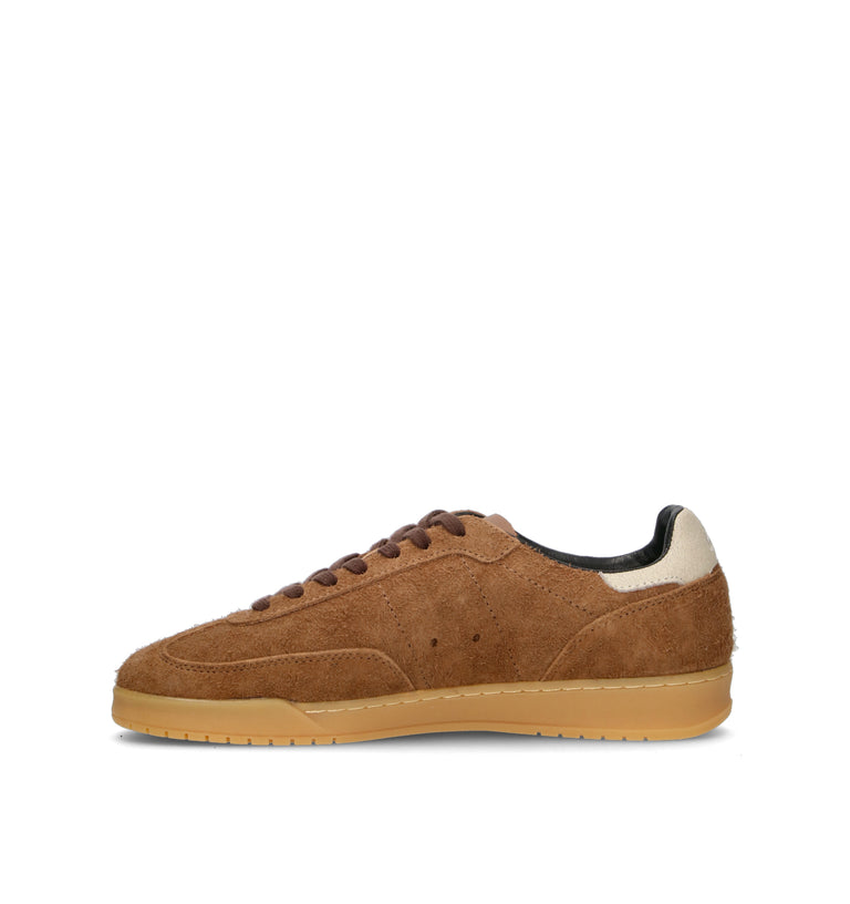 SUN68 Sneaker uomo cognac in suede