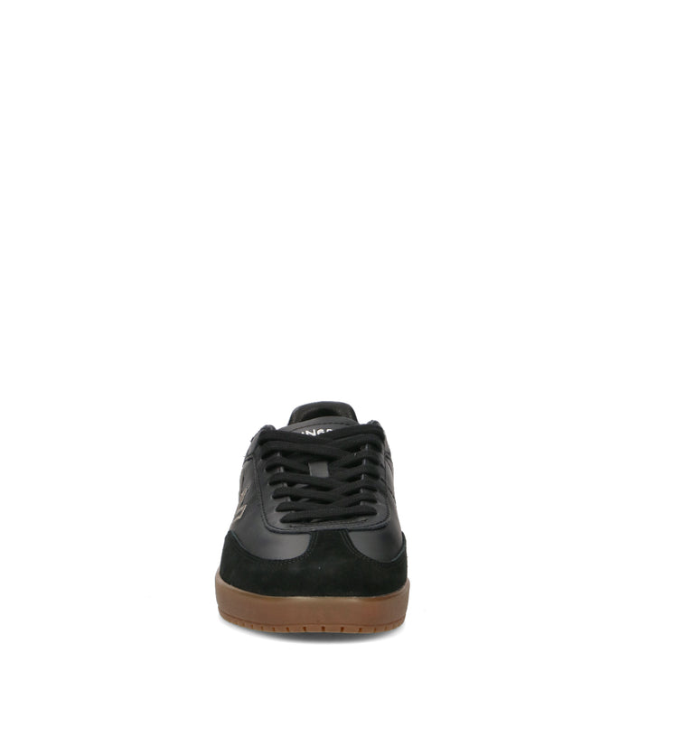 SUN68 Sneaker uomo nera in pelle