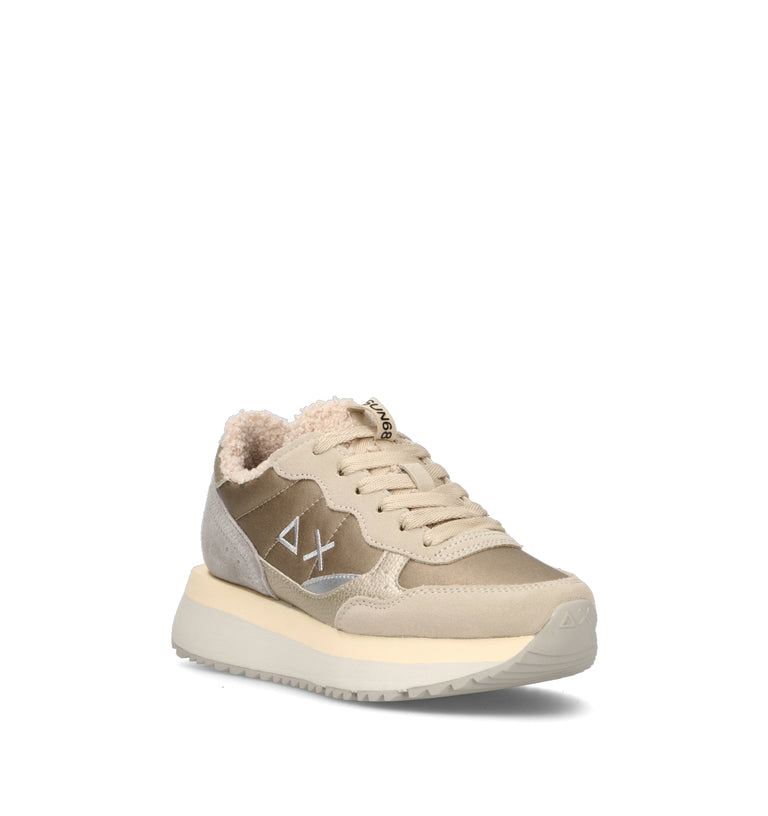 SUN68 Sneaker donna beige