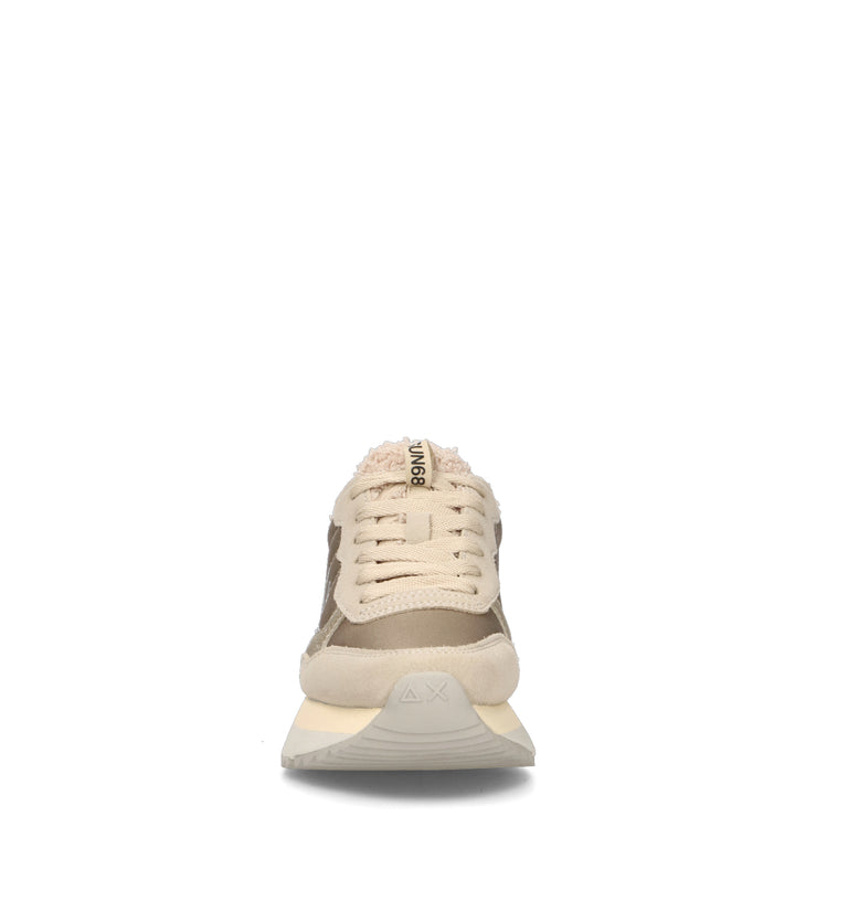 SUN68 Sneaker donna beige