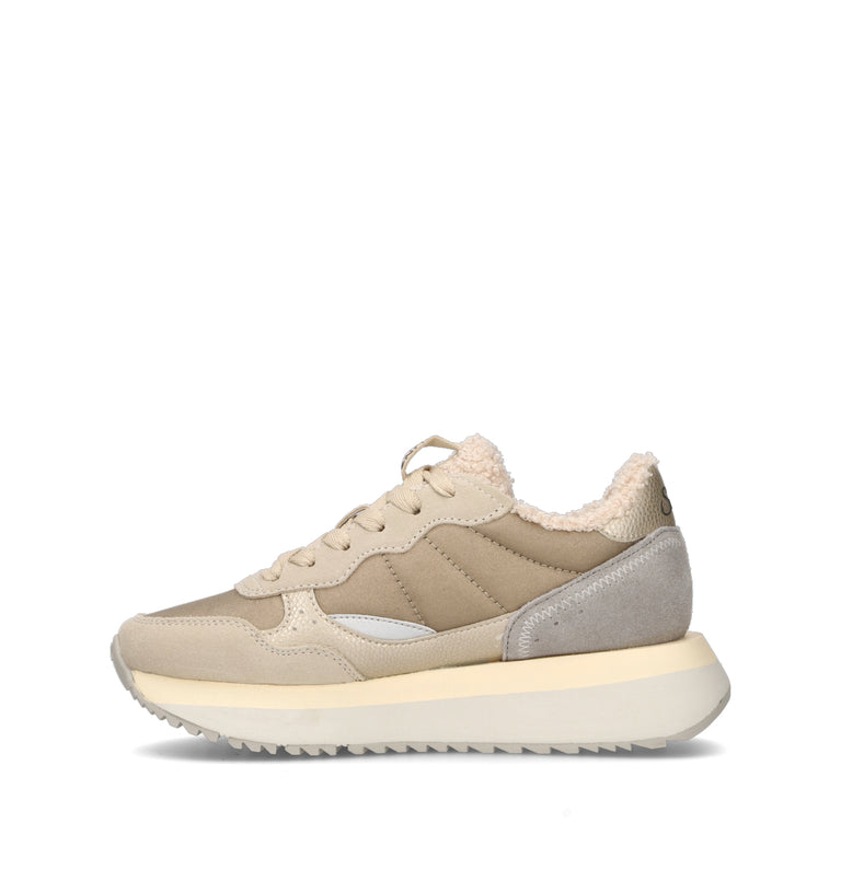 SUN68 Sneaker donna beige
