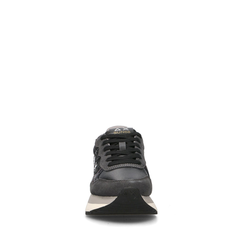 SUN68 Sneaker donna nera