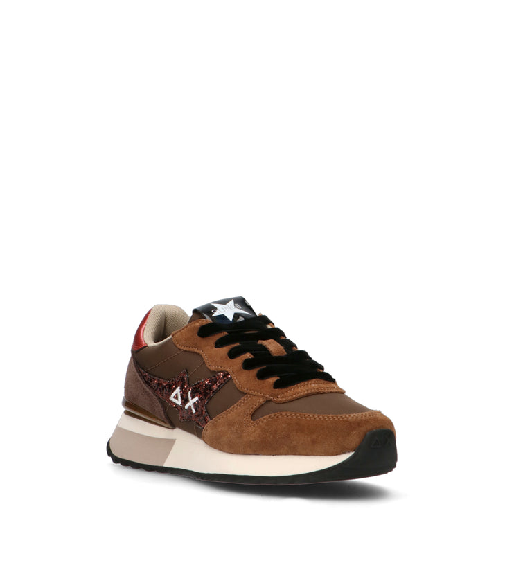 SUN68 Sneaker donna marrone