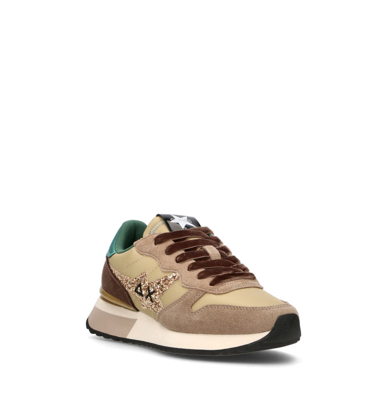 SUN68 Sneaker donna beige