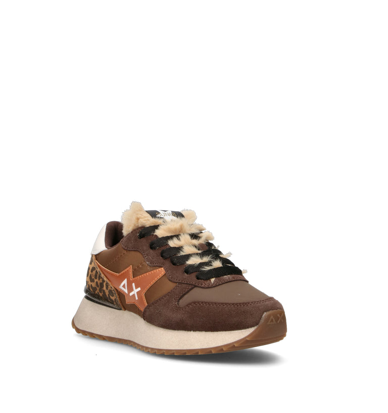SUN68 Sneaker donna marrone