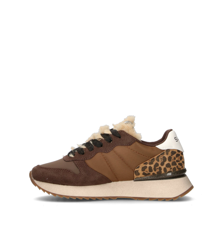 SUN68 Sneaker donna marrone
