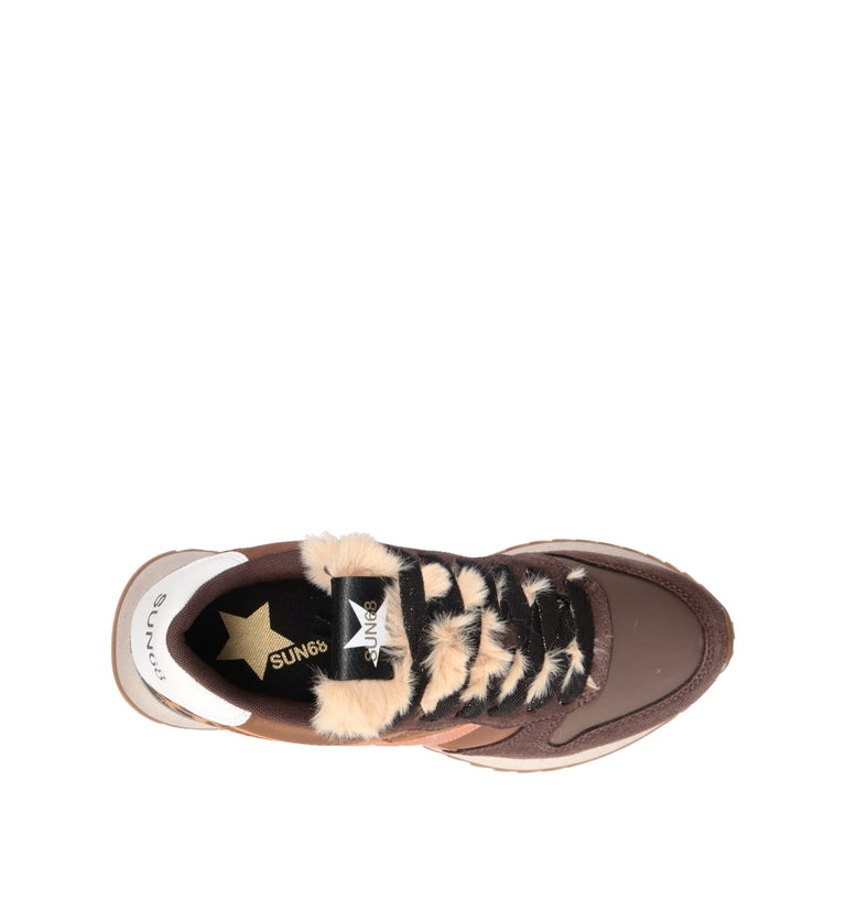 SUN68 Sneaker donna marrone