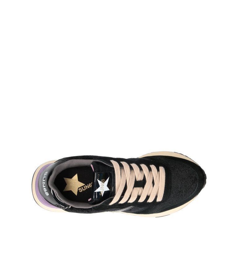 SUN68 Sneaker donna nera