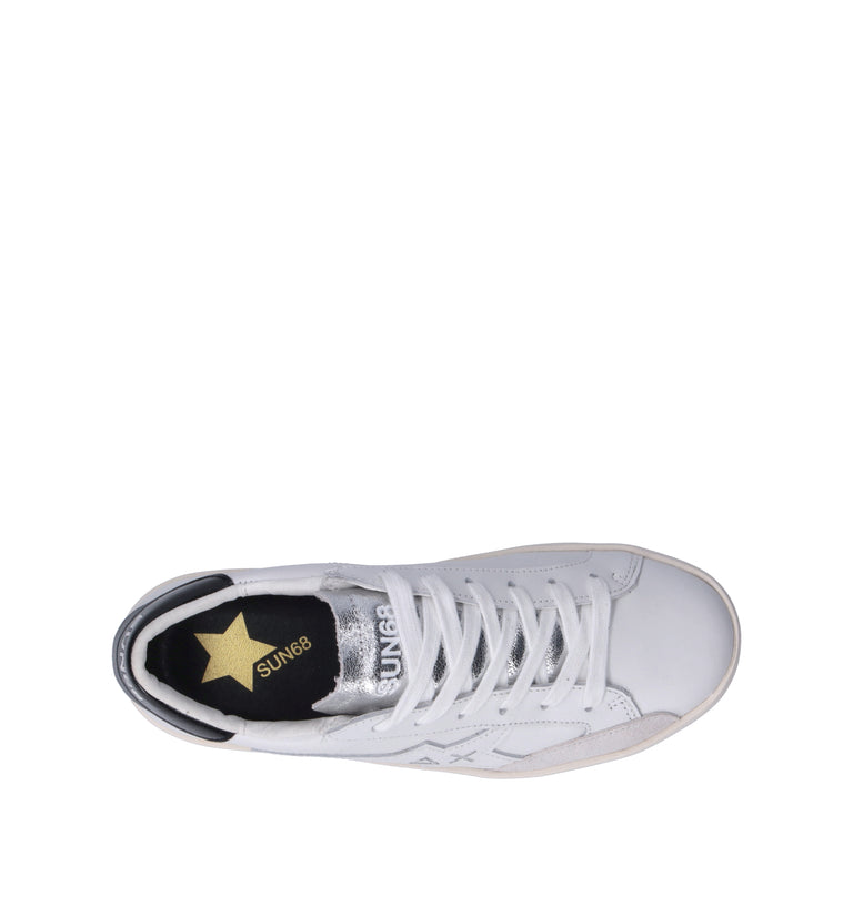 SUN68 Sneaker donna bianca