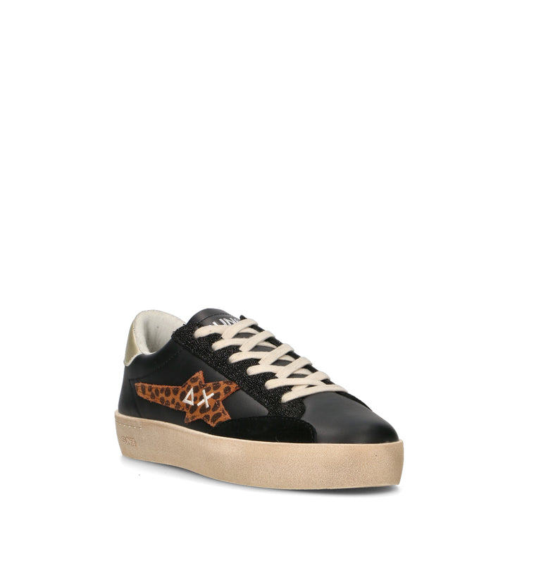 SUN68 Sneaker donna nera
