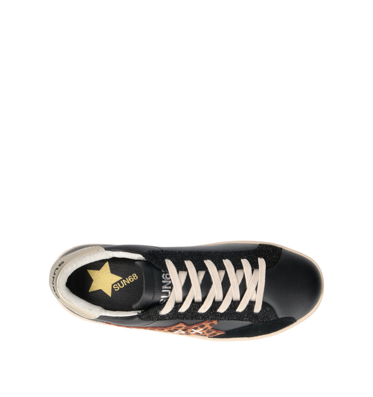 SUN68 Sneaker donna nera