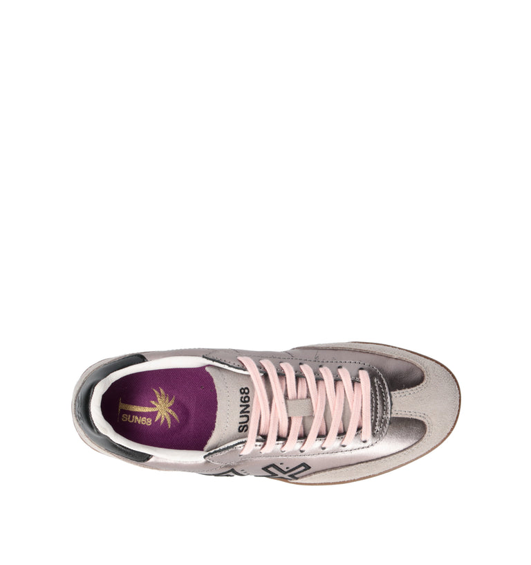 SUN68 Sneaker donna argento