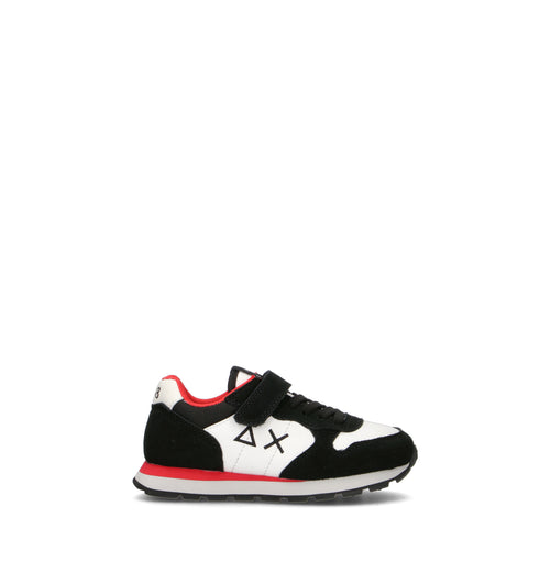 SUN68 Sneaker bimbo nera/bianca