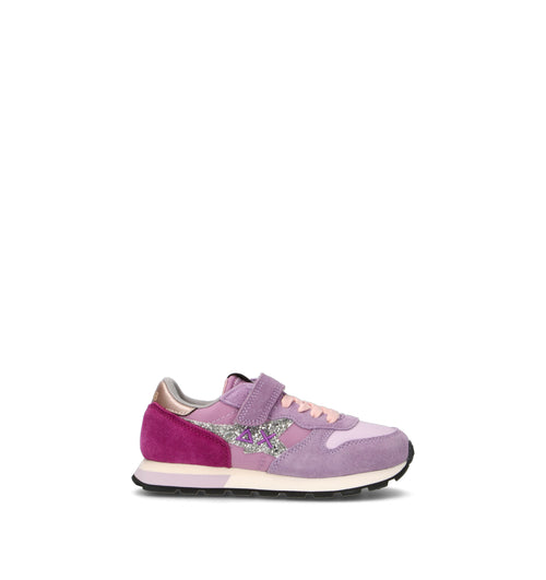 SUN68 Sneaker bimba lilla