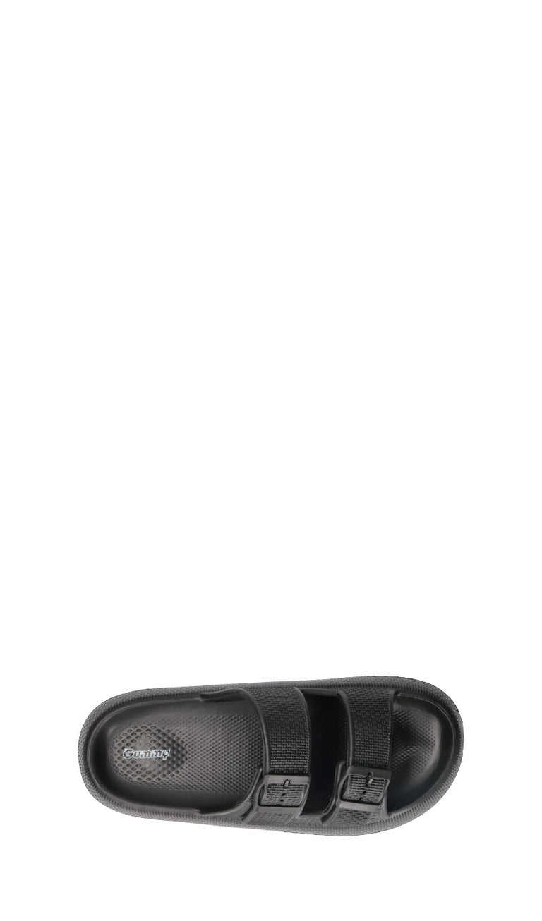 GUMMY Ciabatta uomo nera