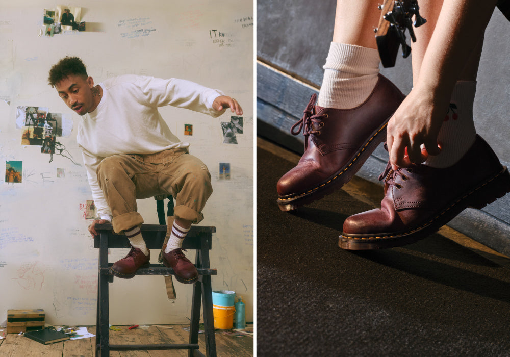 Dr. Martens Crazy Horse Cherry Red: il nuovo colore che cambia la stagione