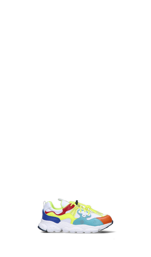 FLOWER MOUNTAIN by Naturino Sneaker bambina bianca/gialla