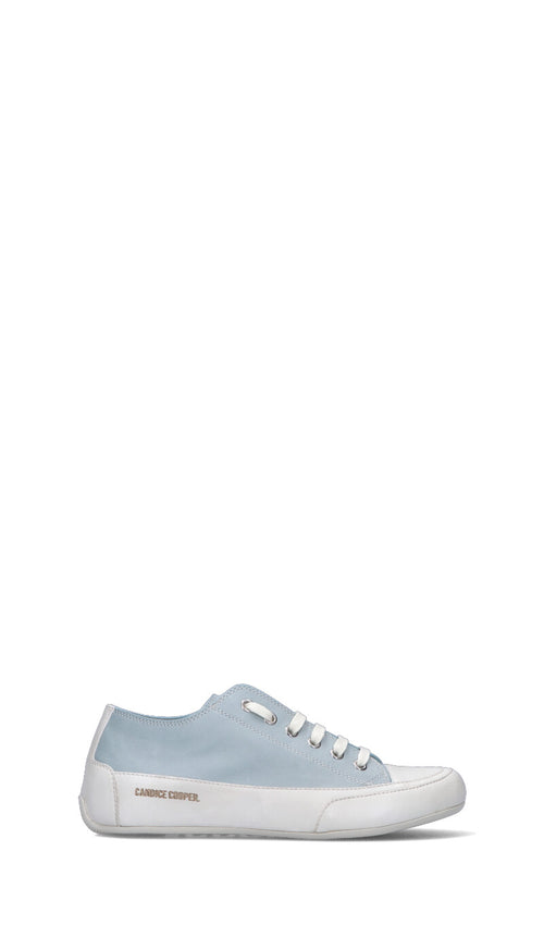 CANDICE COOPER. Sneaker donna azzurra in pelle