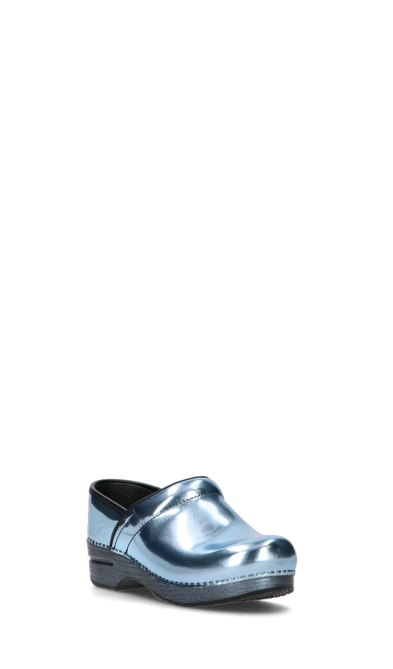DANSKO Zoccolo donna cielo in pelle