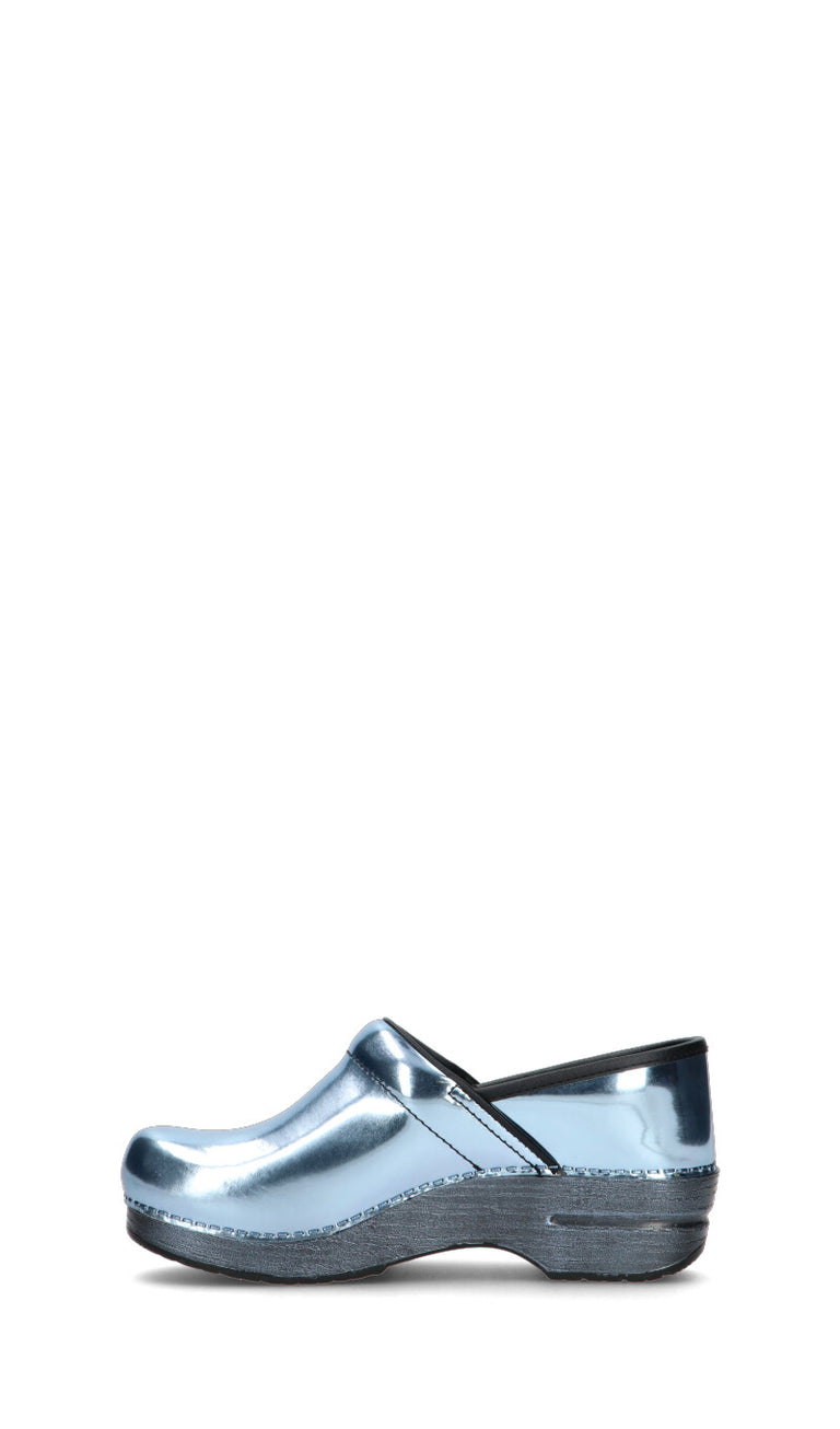DANSKO Zoccolo donna cielo in pelle