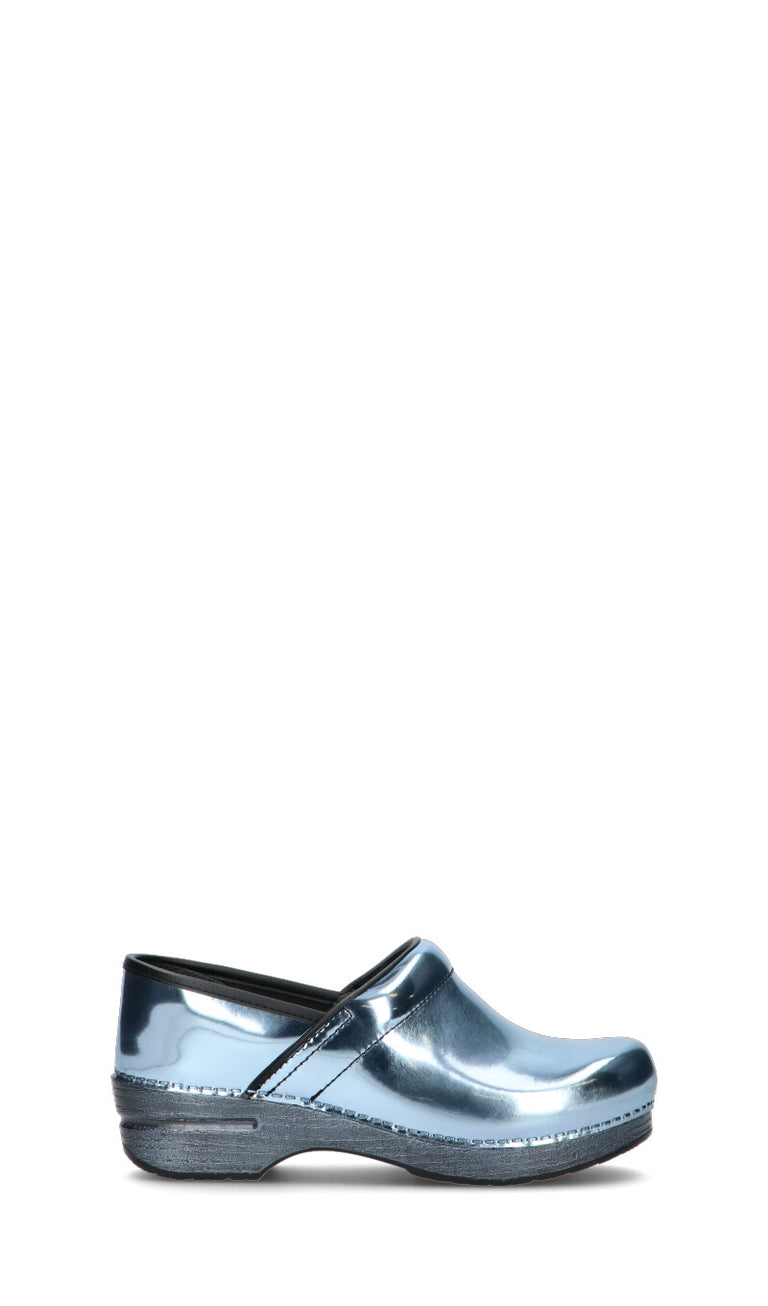 DANSKO Zoccolo donna cielo in pelle