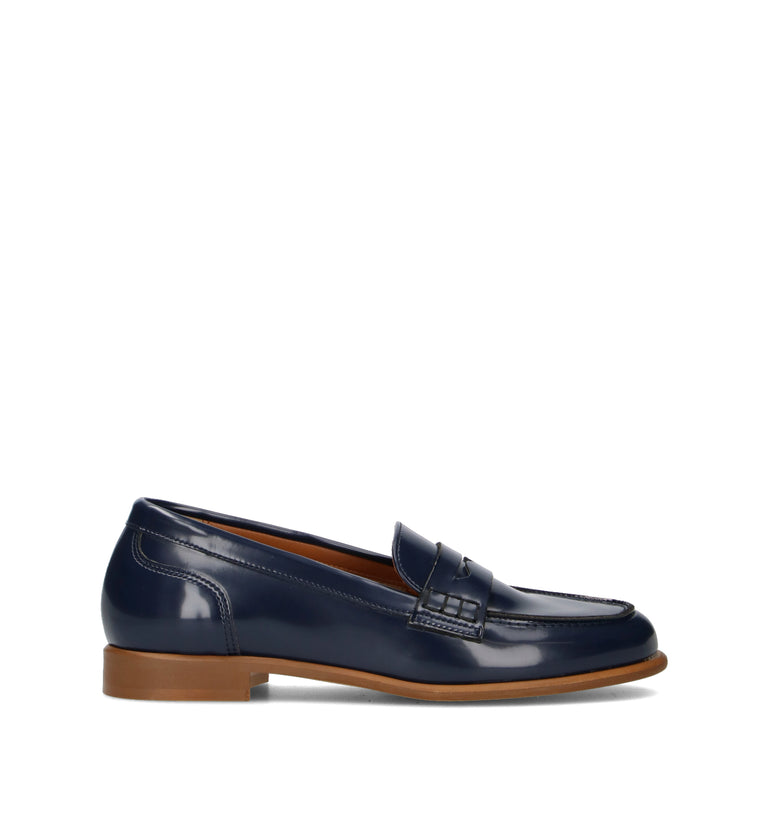 REBECCA VAN DIK Mocassino donna blu