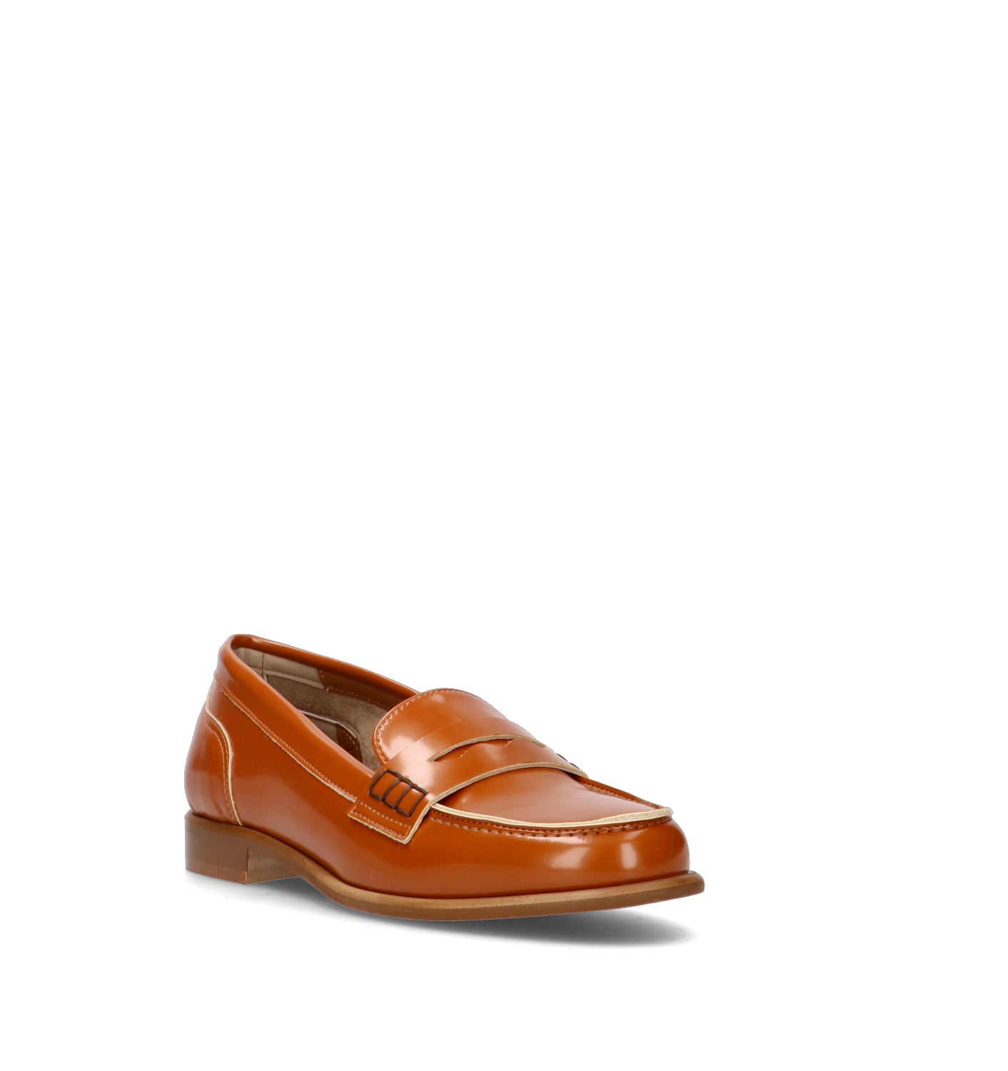 REBECCA VAN DIK Mocassino donna cuoio