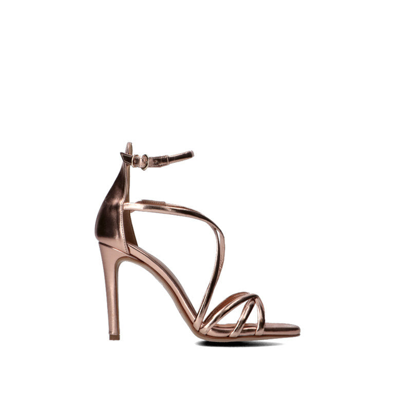 ALLESSENZA Sandalo donna rosa in pelle