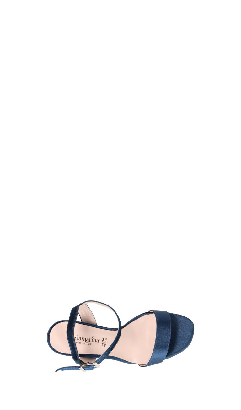 PERLAMARINA Sandalo donna blu