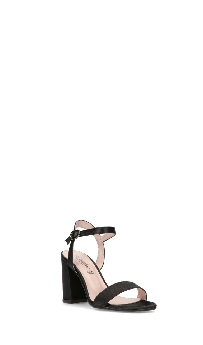 PERLAMARINA Sandalo donna nero