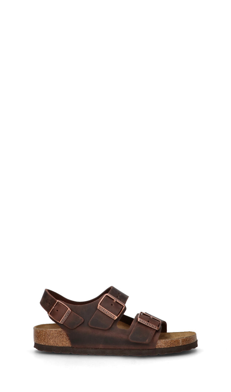 BIRKENSTOCK - MILANO BS Sandalo donna marrone