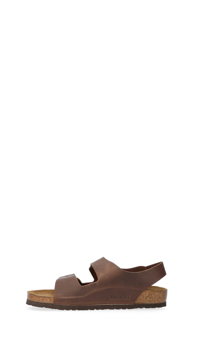 BIRKENSTOCK Sandalo uomo testa di moro