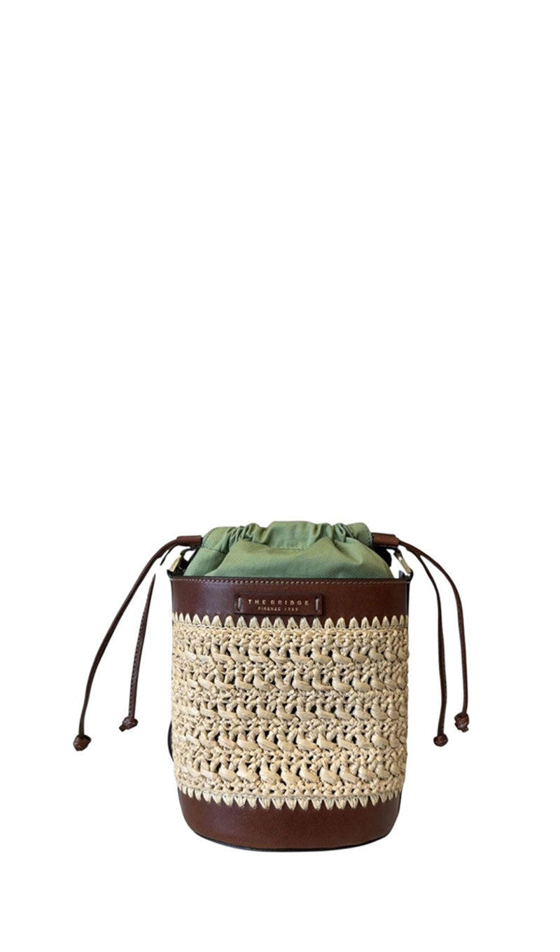 THE BRIDGE Borsa a spalla donna beige