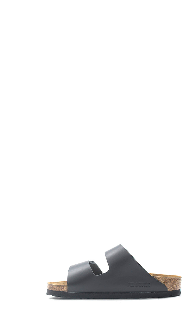 BIRKENSTOCK ARIZONA Ciabatta donna nera in pelle