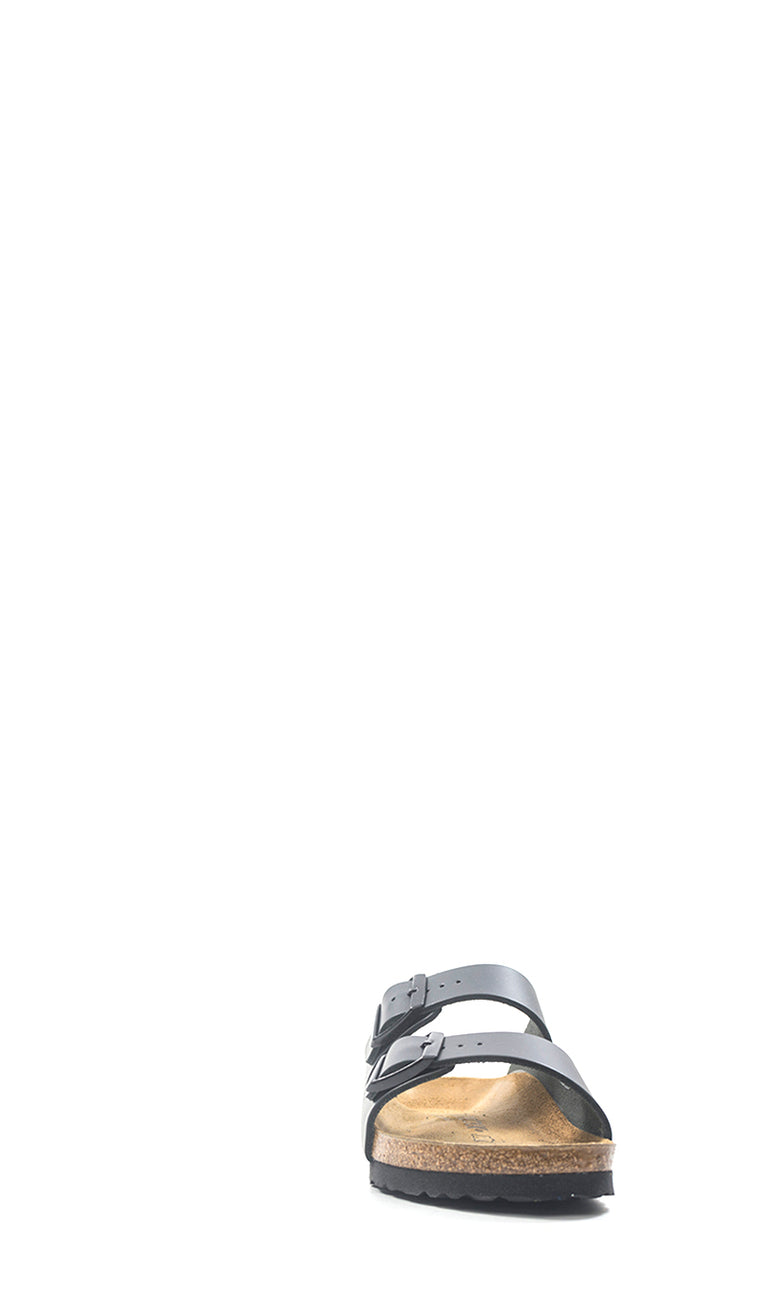 BIRKENSTOCK ARIZONA Ciabatta donna nera in pelle