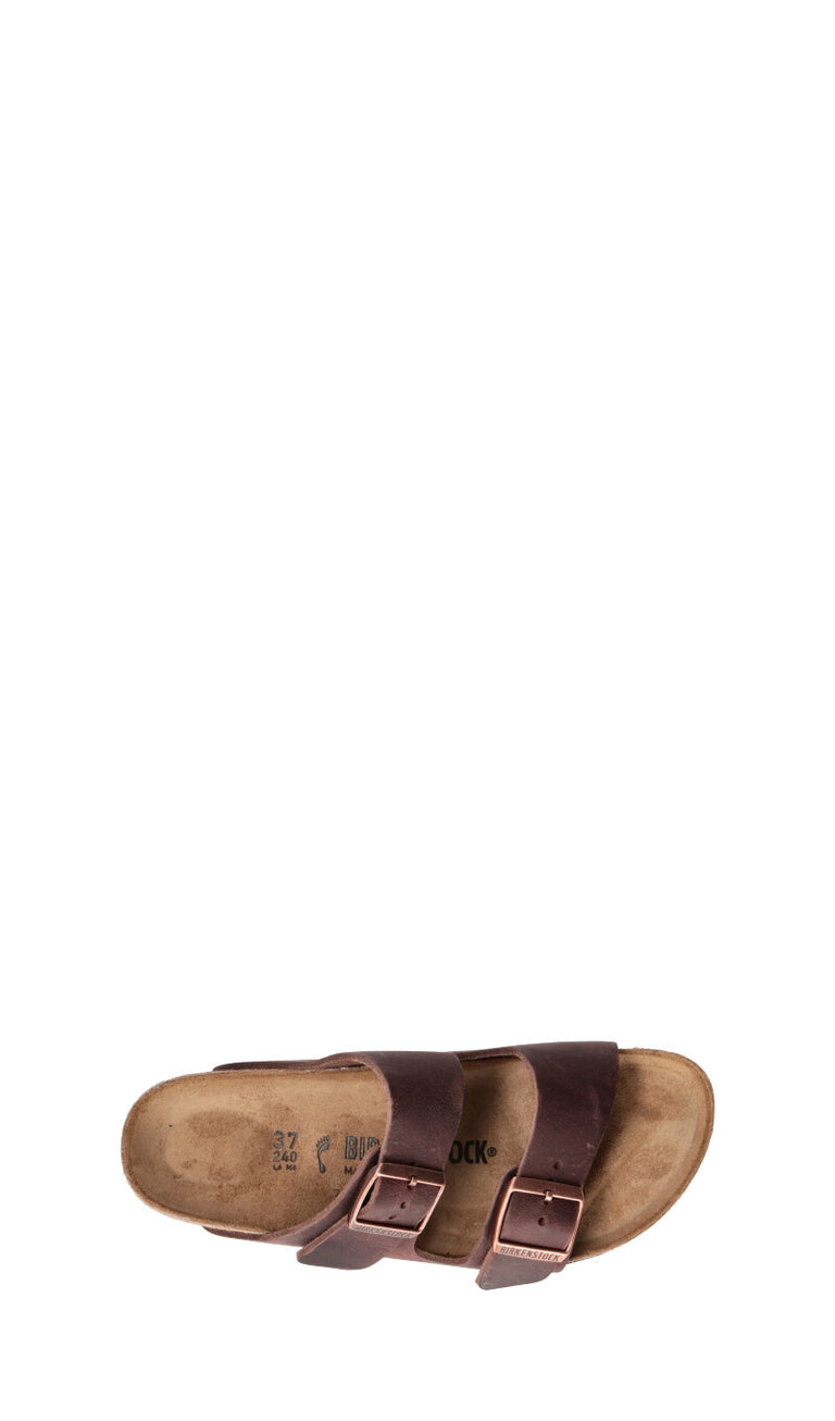 BIRKENSTOCK ARIZONA BS Ciabatta donna marrone in pelle