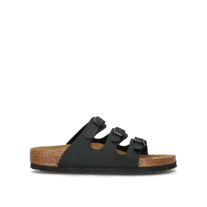 BIRKENSTOCK FLORIDA BS Ciabatta donna nera