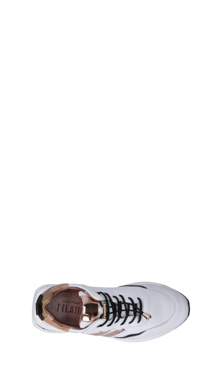 ALVIERO MARTINI Sneaker donna bianca/cuoio