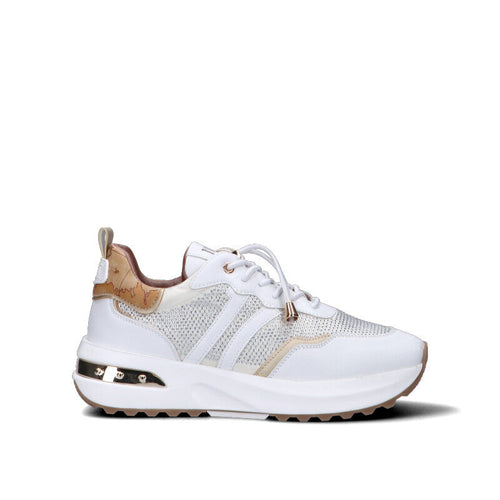 ALVIERO MARTINI Sneaker donna bianca/beige