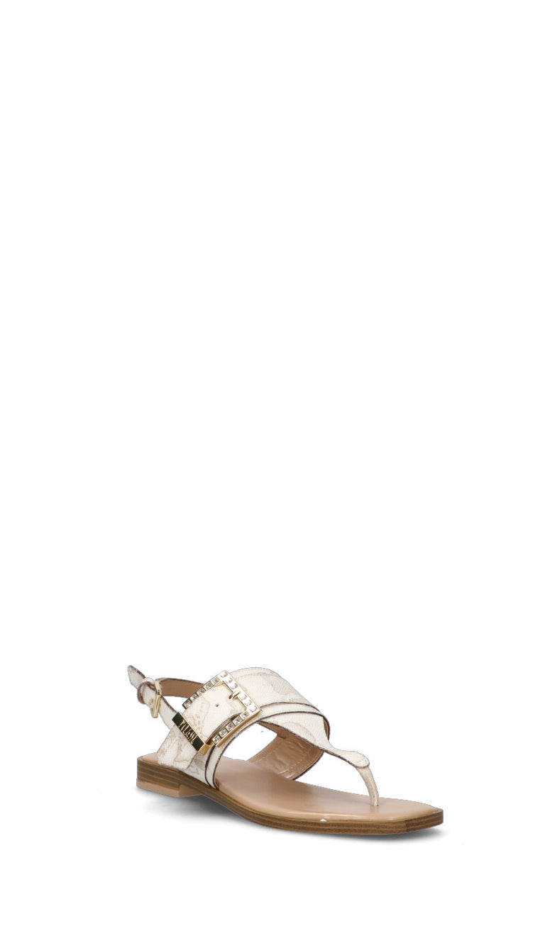 ALVIERO MARTINI Sandalo donna bianco
