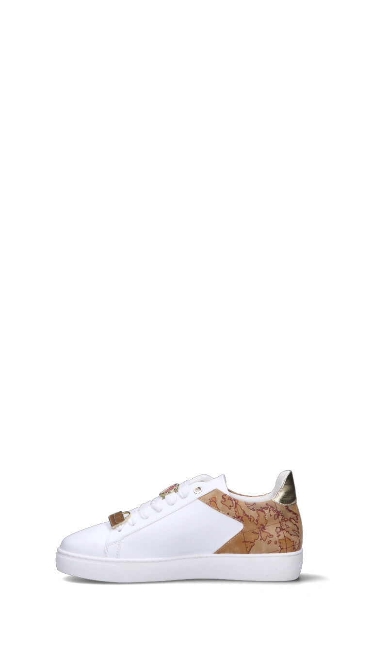 ALVIERO MARTINI Sneaker donna bianca/cuoio