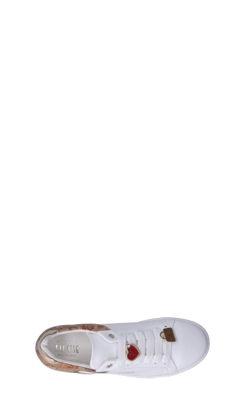 ALVIERO MARTINI Sneaker donna bianca/cuoio