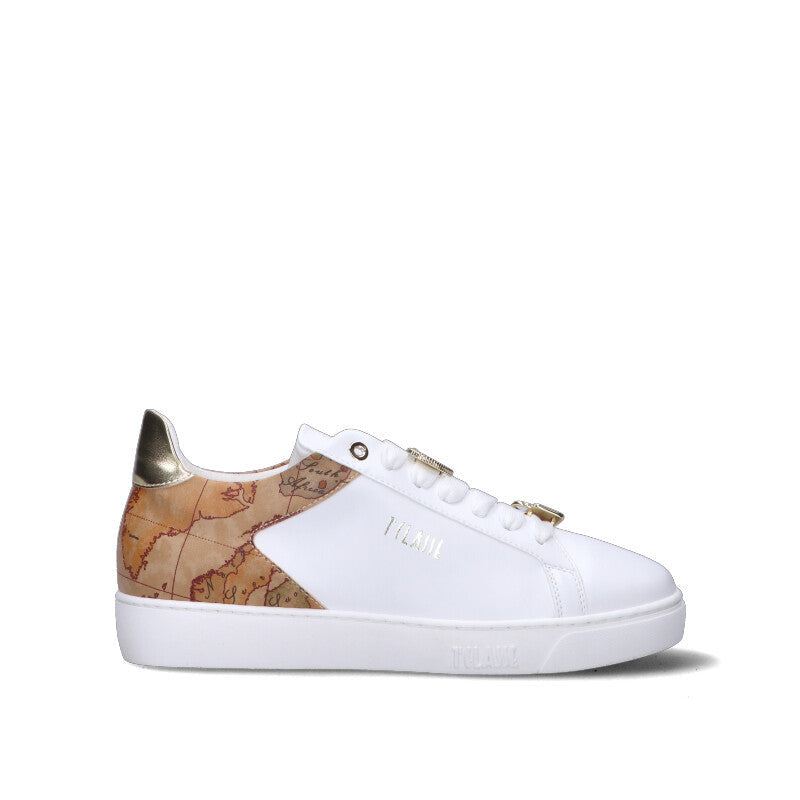 ALVIERO MARTINI Sneaker donna bianca/cuoio