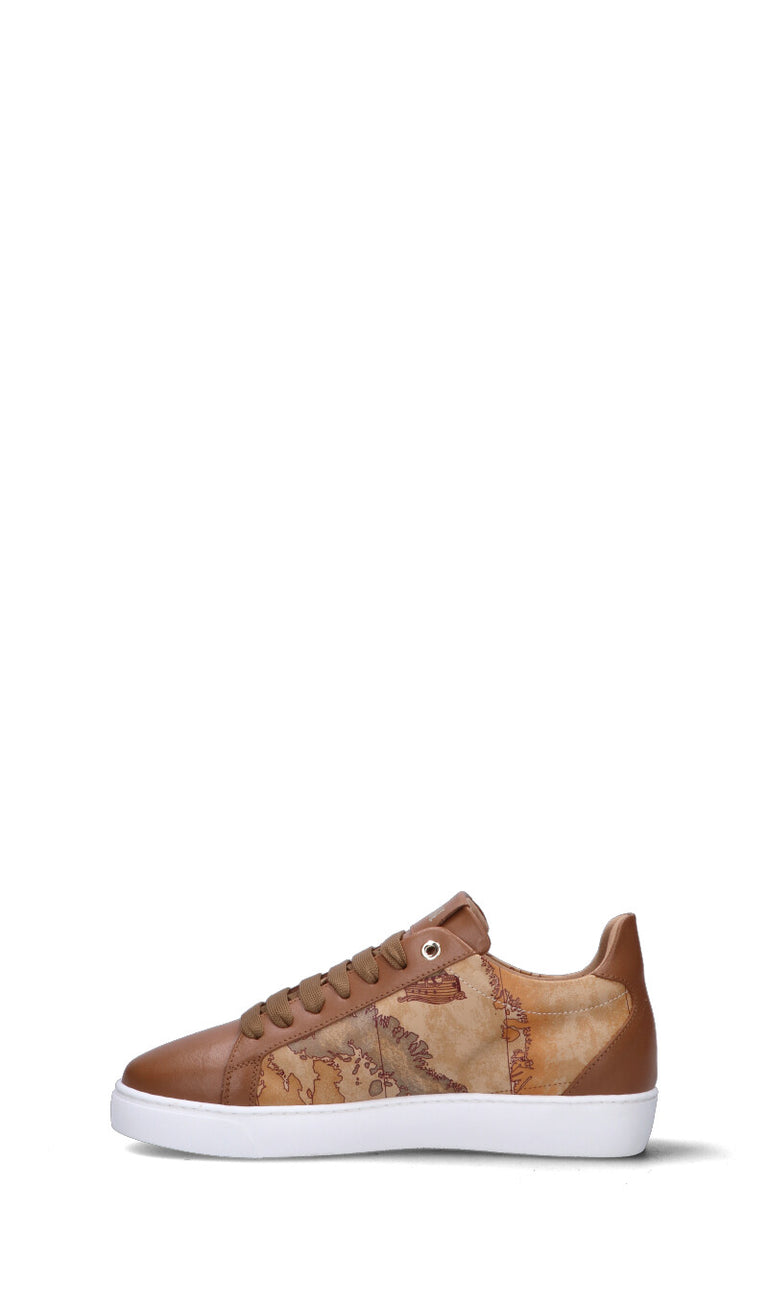 ALVIERO MARTINI Sneaker donna marrone in pelle
