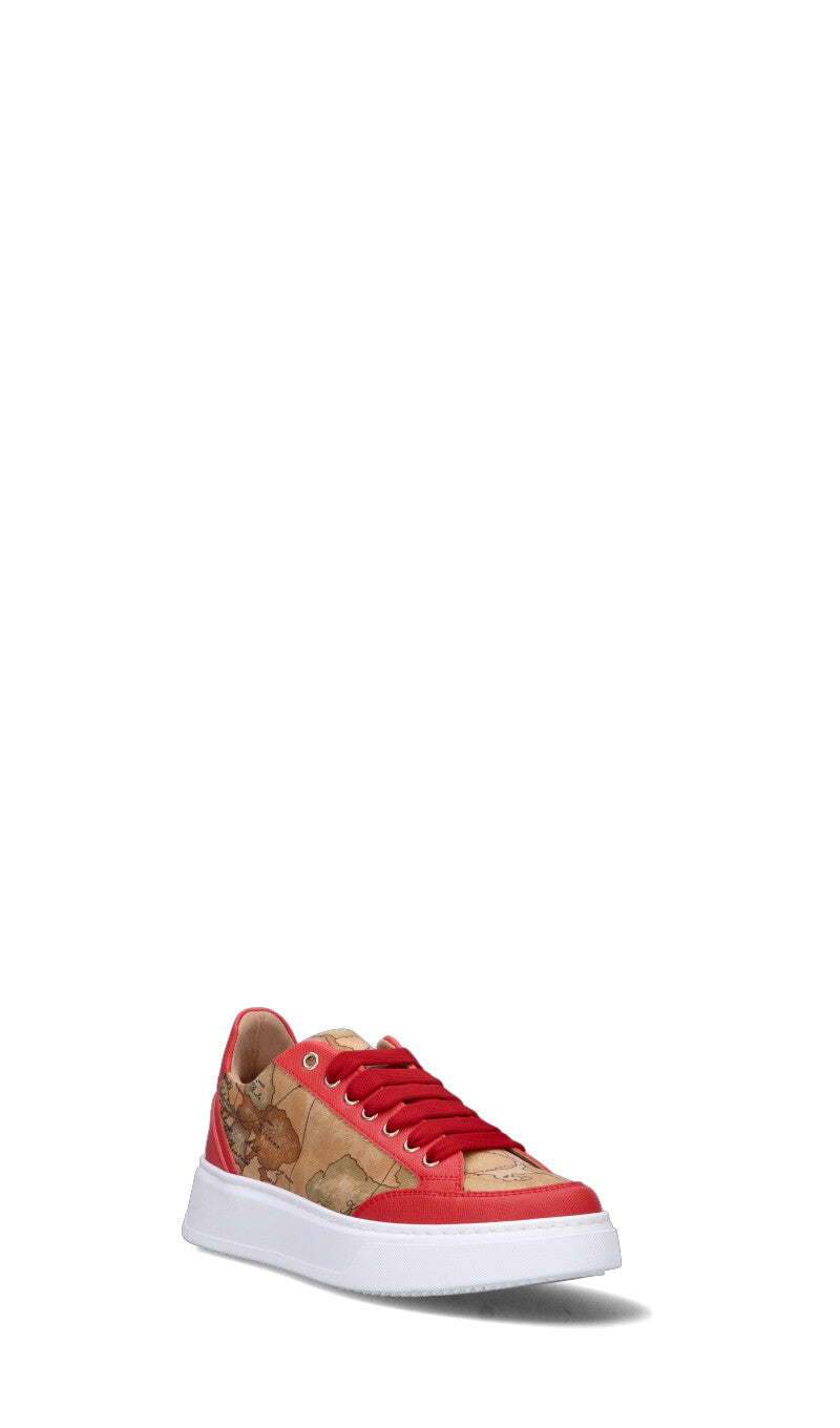 ALVIERO MARTINI Sneaker donna rossa/beige