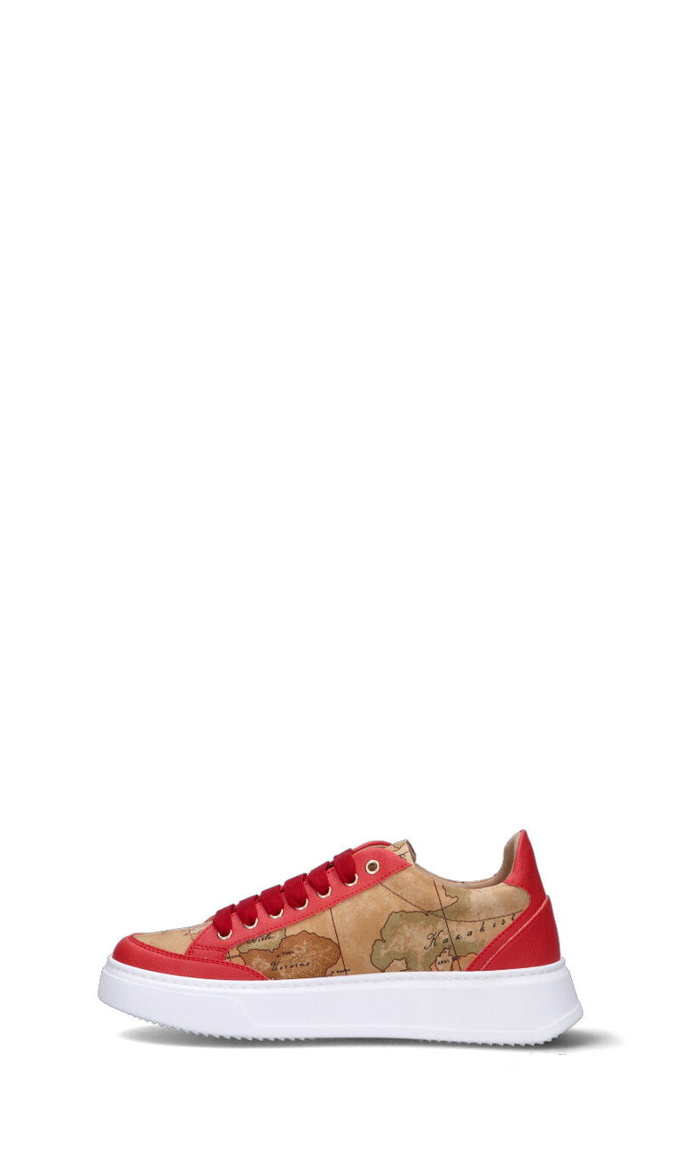 ALVIERO MARTINI Sneaker donna rossa/beige